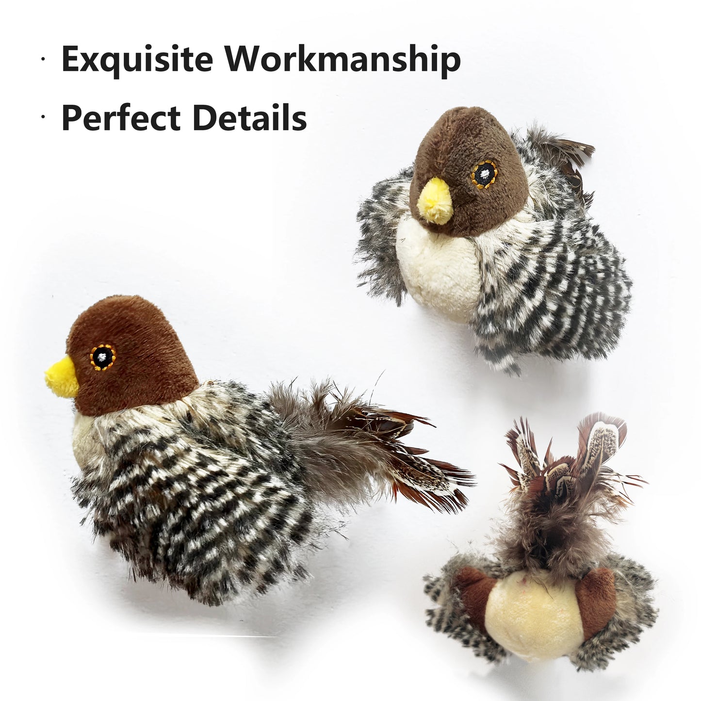 Chirping Catnip Bird Toy - OllieMart
