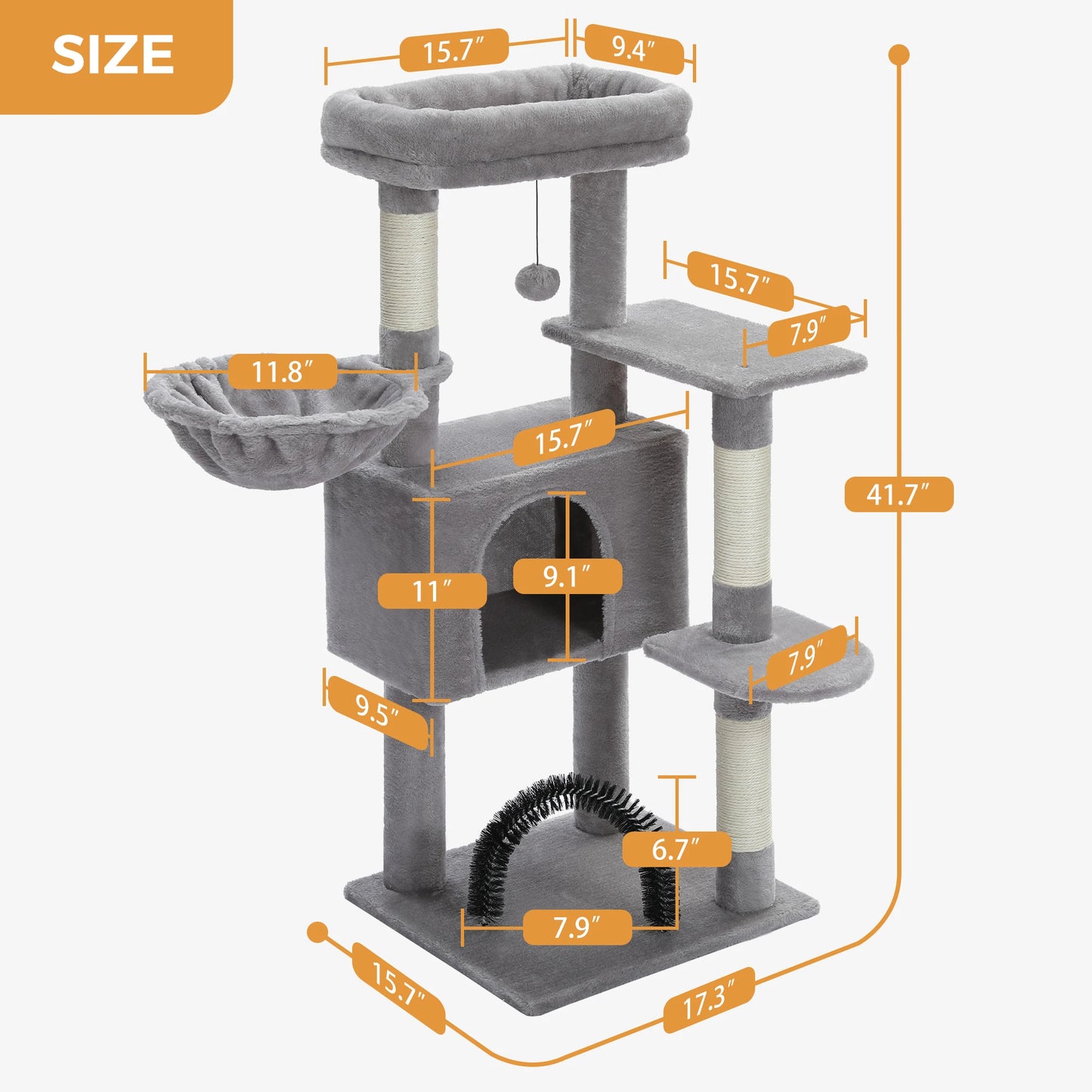 Cat Tree - Climber Castle - OllieMart