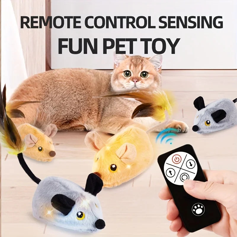 Interactive Cat and Mouse Toy - OllieMart
