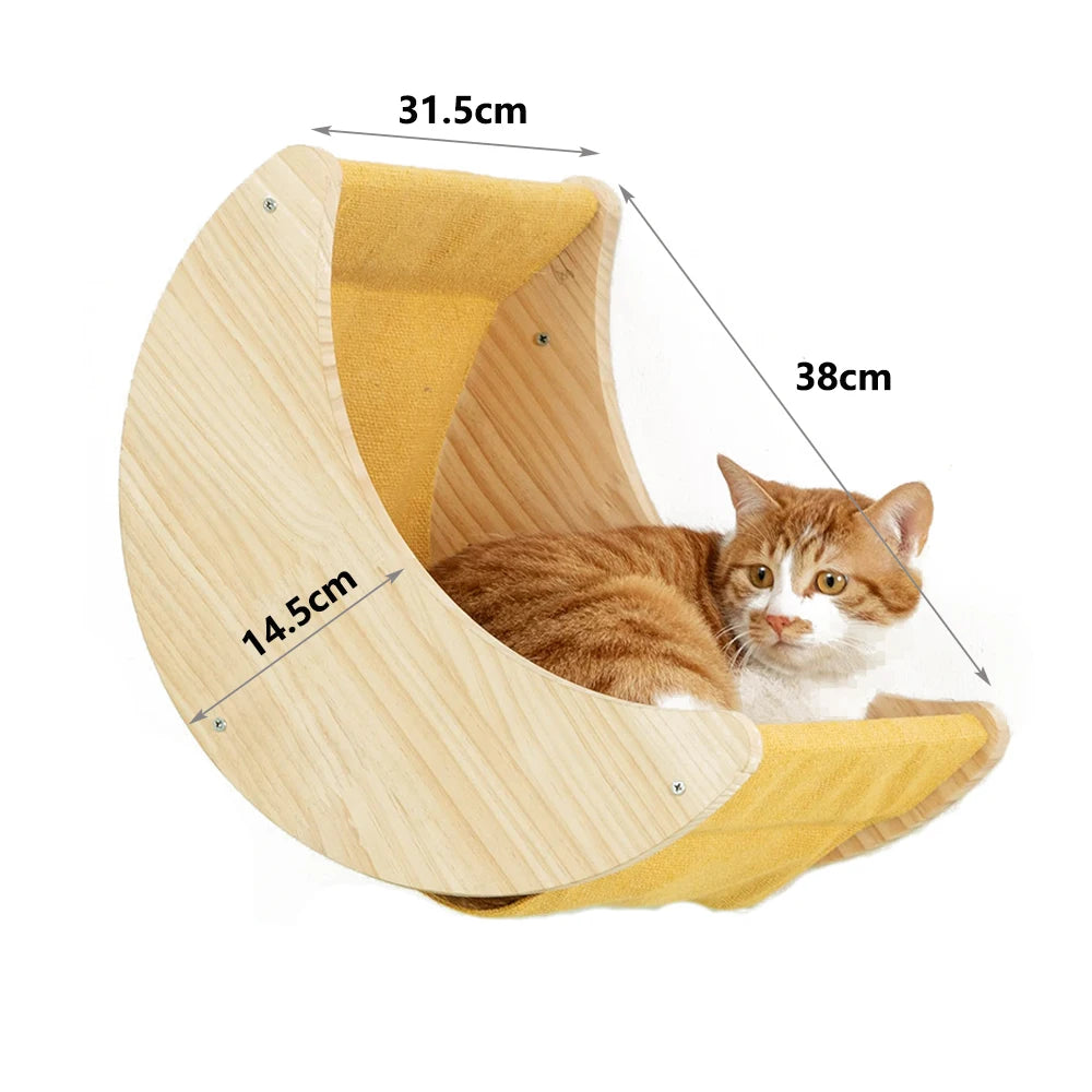 Wall-Mounted Cat Lounge - OllieMart