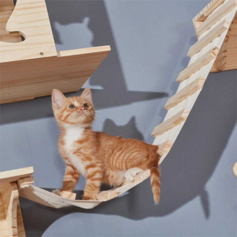Wall-Mounted Feline Escape - OllieMart