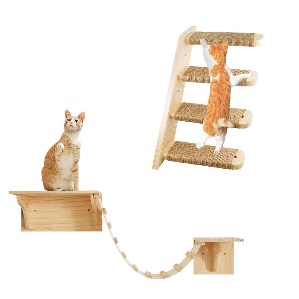 Wall-Mounted Feline Escape - OllieMart