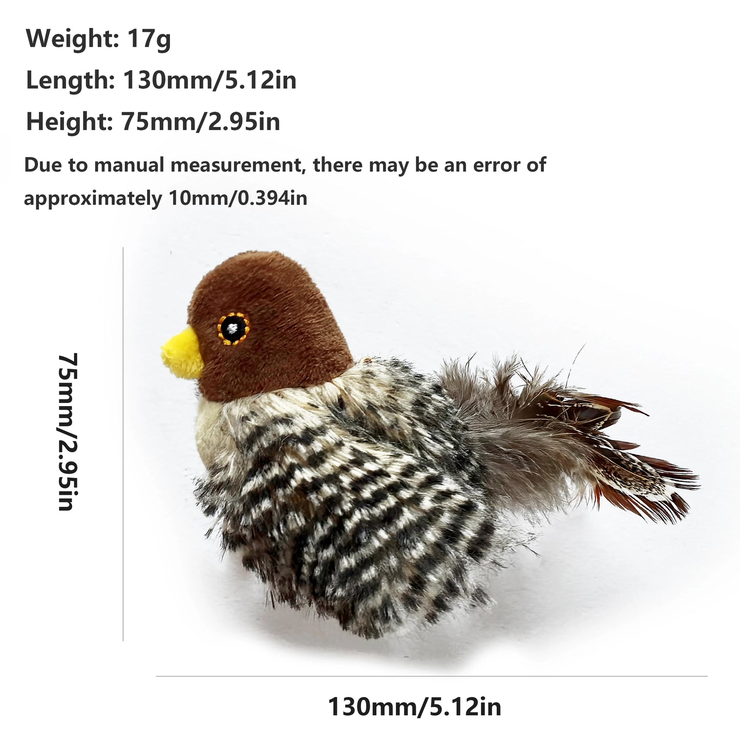 Chirping Catnip Bird Toy - OllieMart