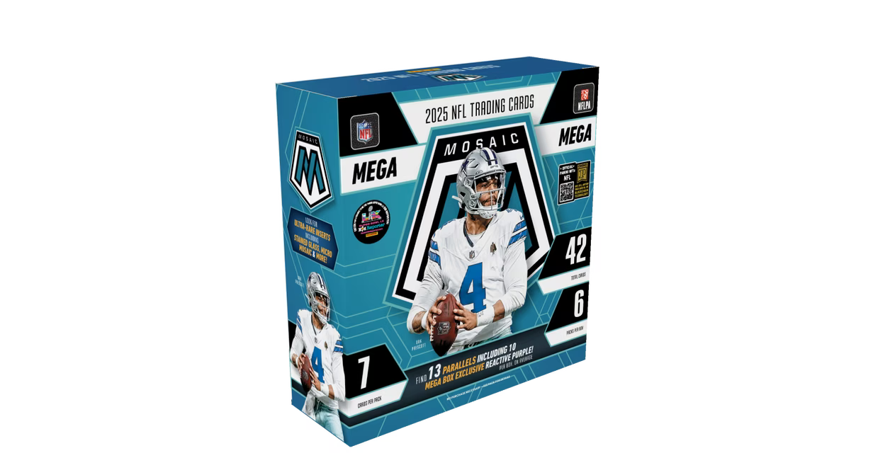 2025 Panini Mosaic NFL Football Mega Box - OllieMart