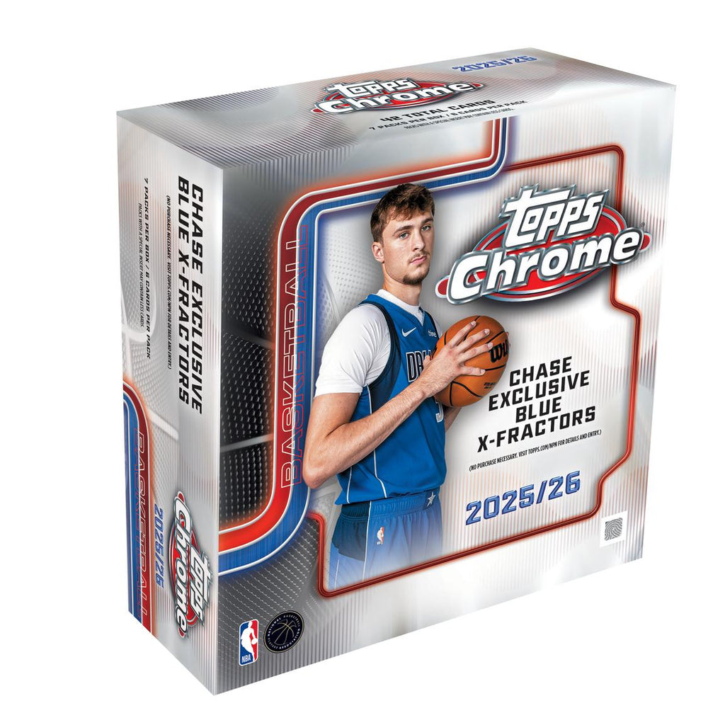 2025-26 Topps Chrome Basketball Mega Box - OllieMart