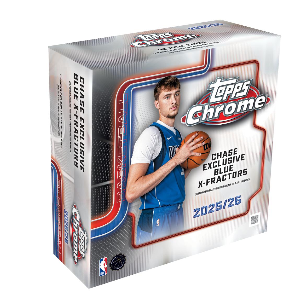 2025-26 Topps Chrome Basketball Mega Box - OllieMart