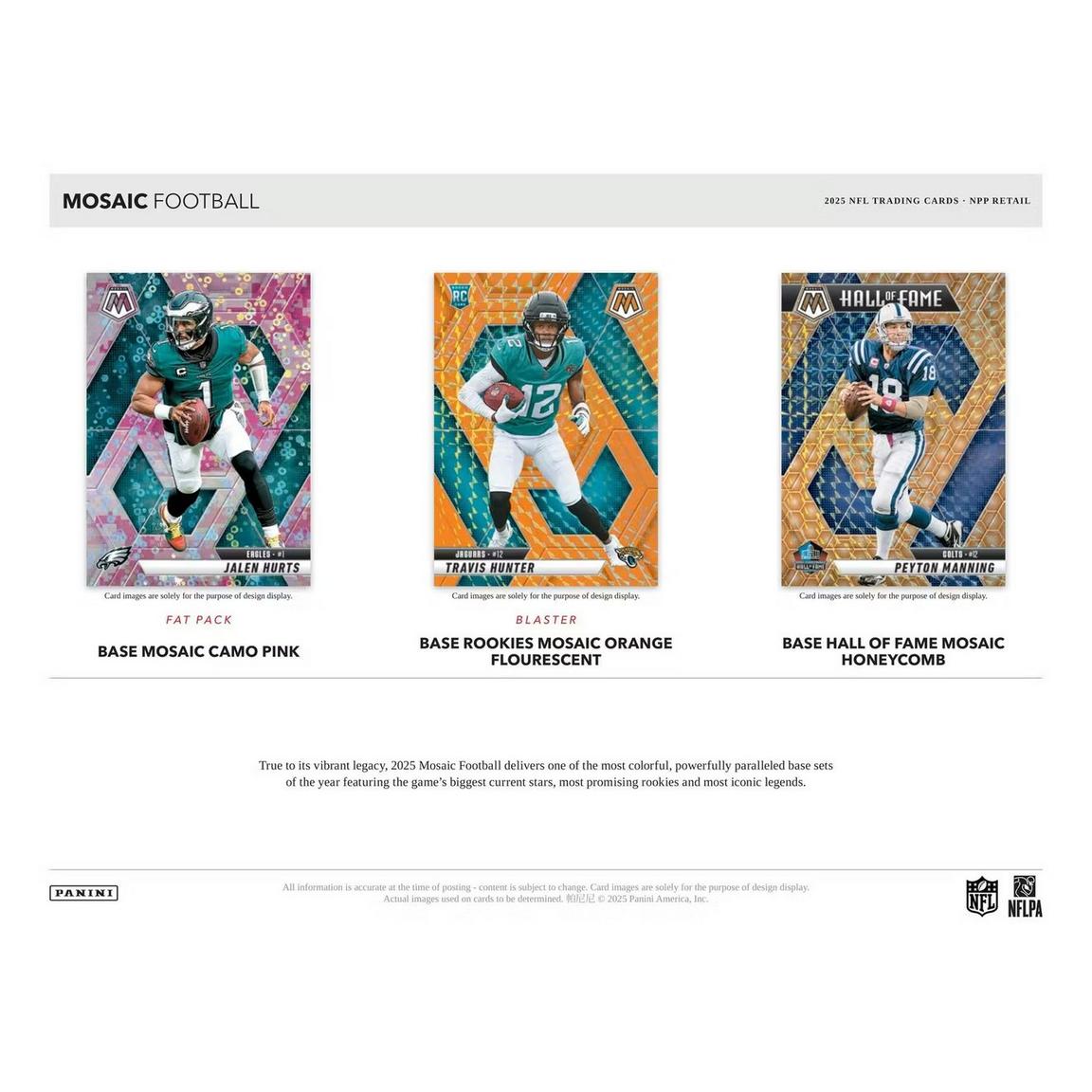 2025 Panini Mosaic NFL Football Blaster Box - OllieMart