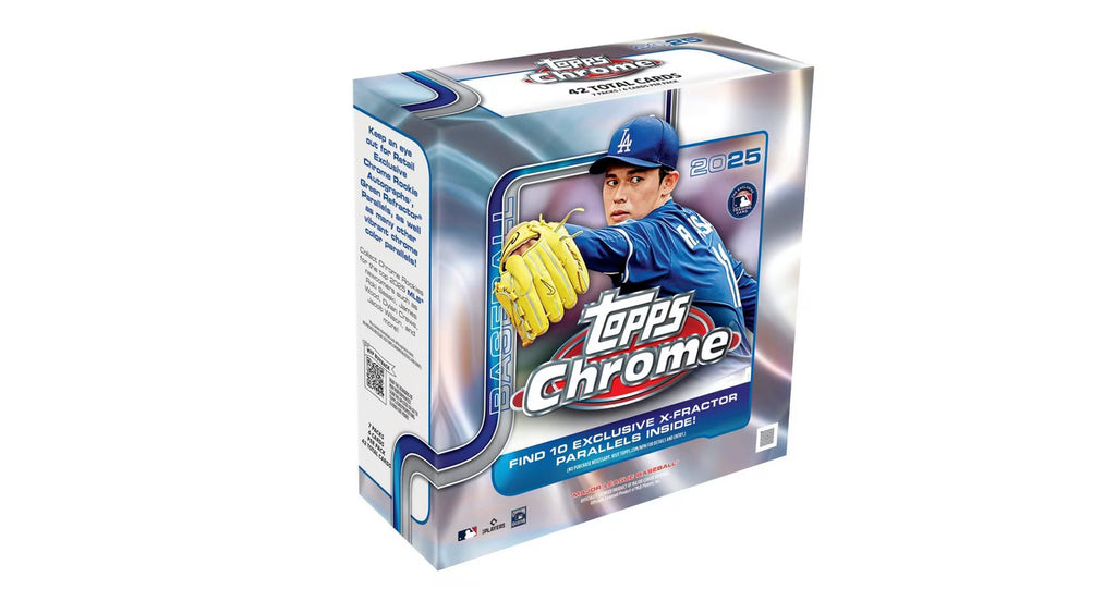 2025 Topps Chrome Baseball Mega Box - OllieMart