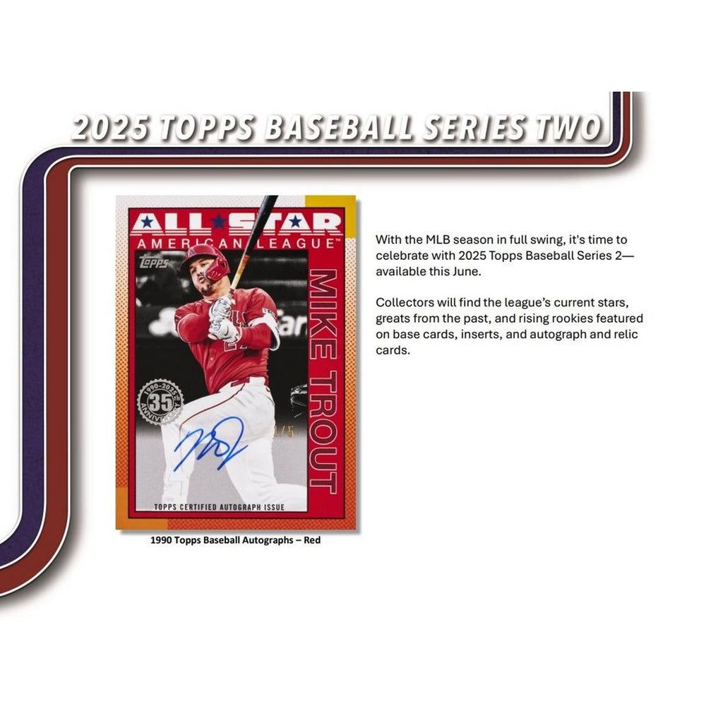2025 Topps Series 2 Baseball Blaster Box - OllieMart