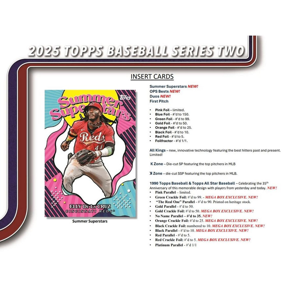2025 Topps Series 2 Baseball Blaster Box - OllieMart