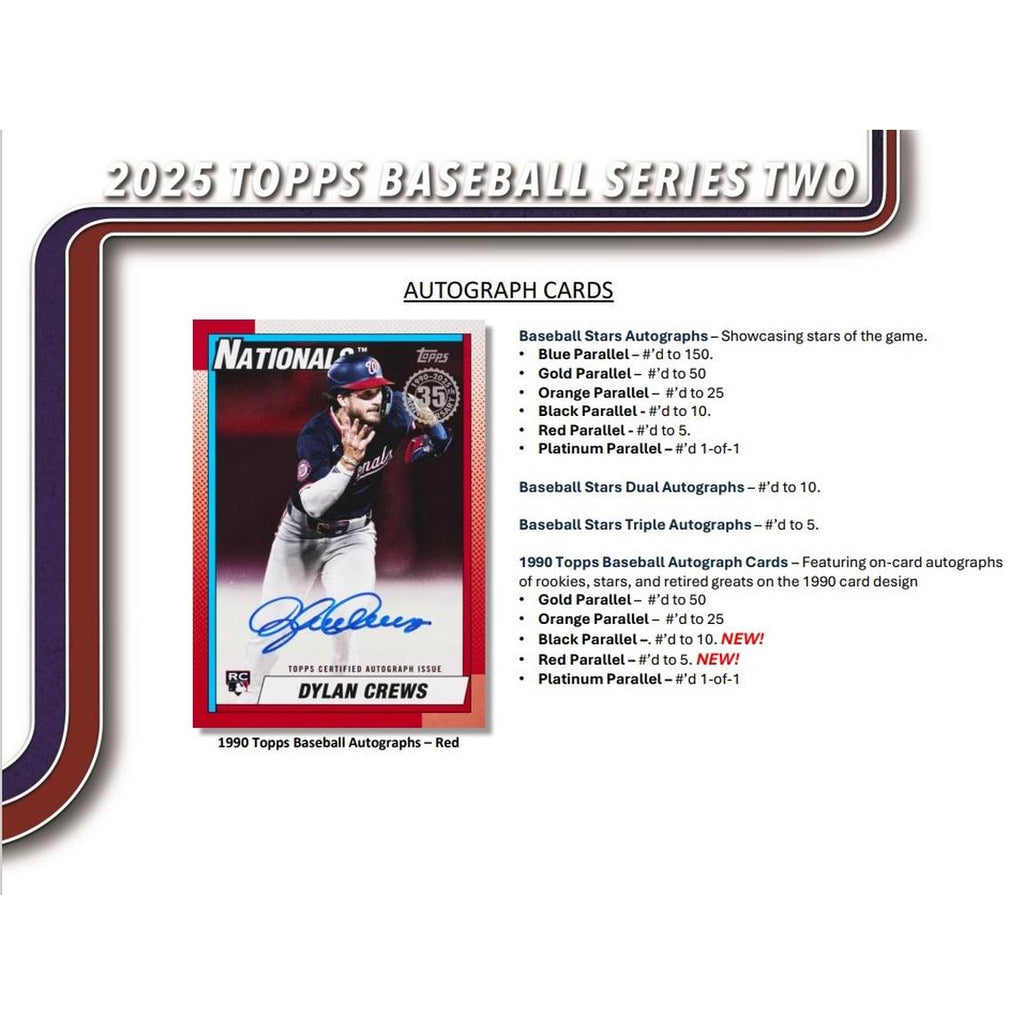 2025 Topps Series 2 Baseball Blaster Box - OllieMart