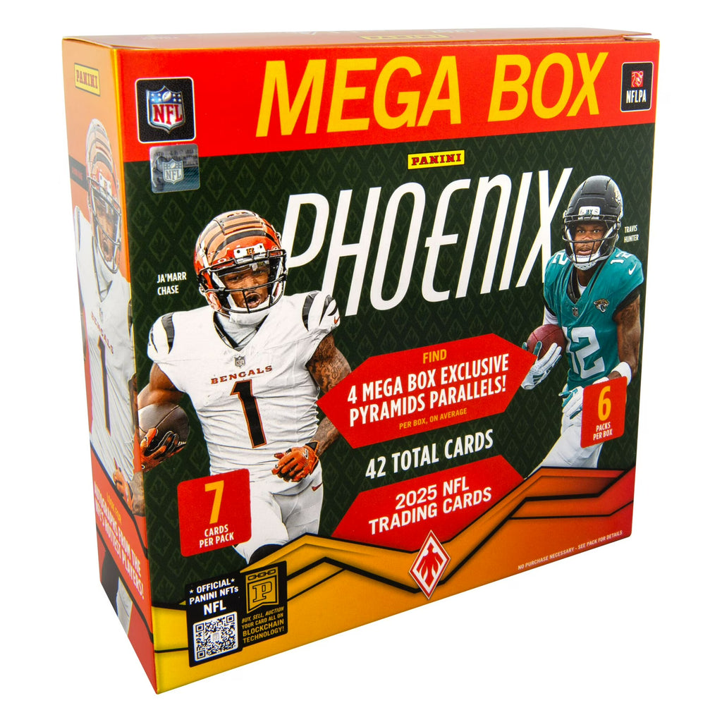 2025 Panini Phoenix Football Trading Cards Mega Box - OllieMart