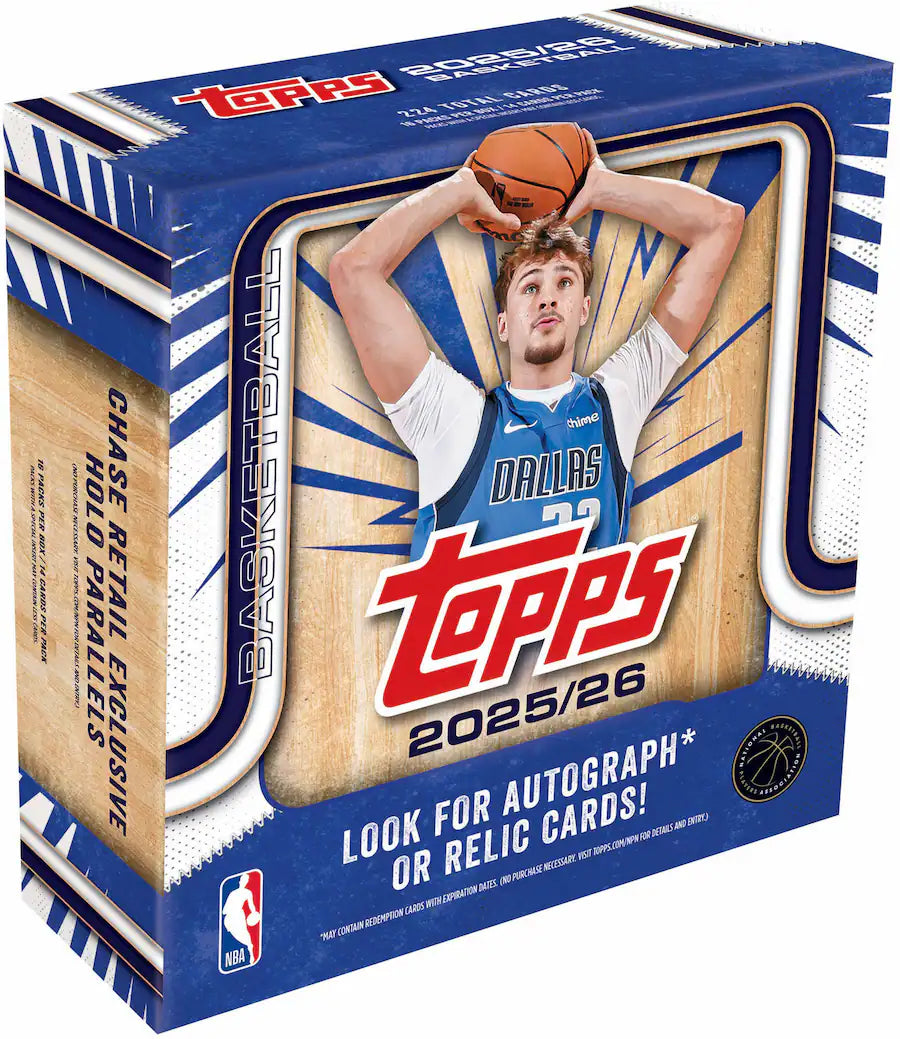 2025-2026 Topps Basketball Mega Box - OllieMart