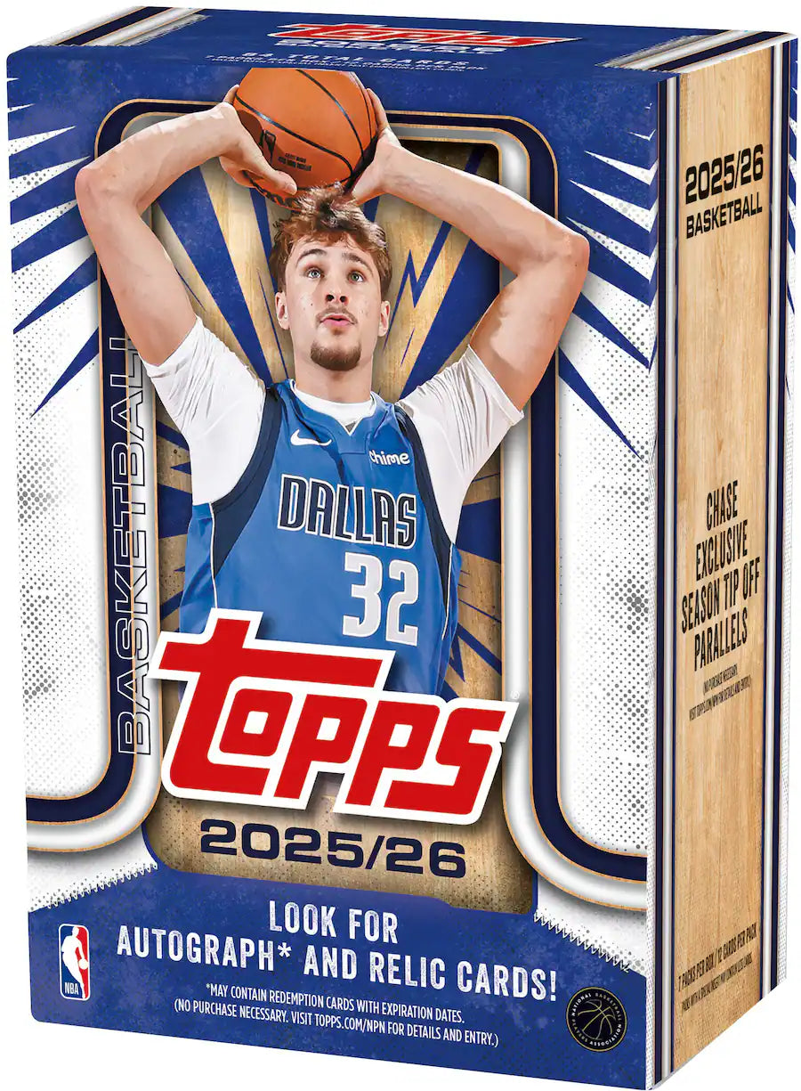 2025-2026 Topps Basketball Blaster Box - OllieMart