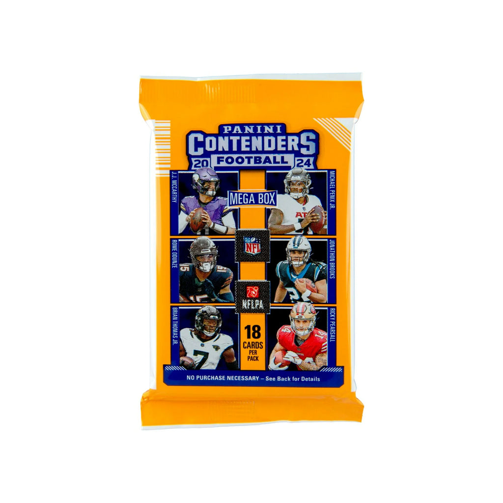 2024 Panini Contenders Football Trading Cards Mega Box - OllieMart
