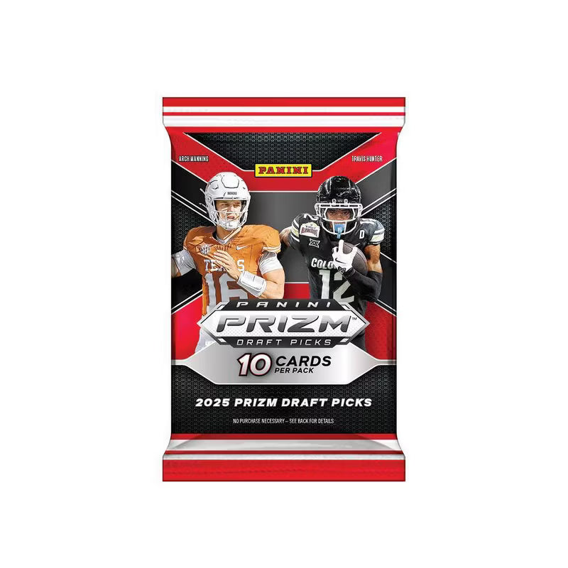 2025 Panini NFL Prizm Draft Picks Football Trading Card Mega Box - OllieMart