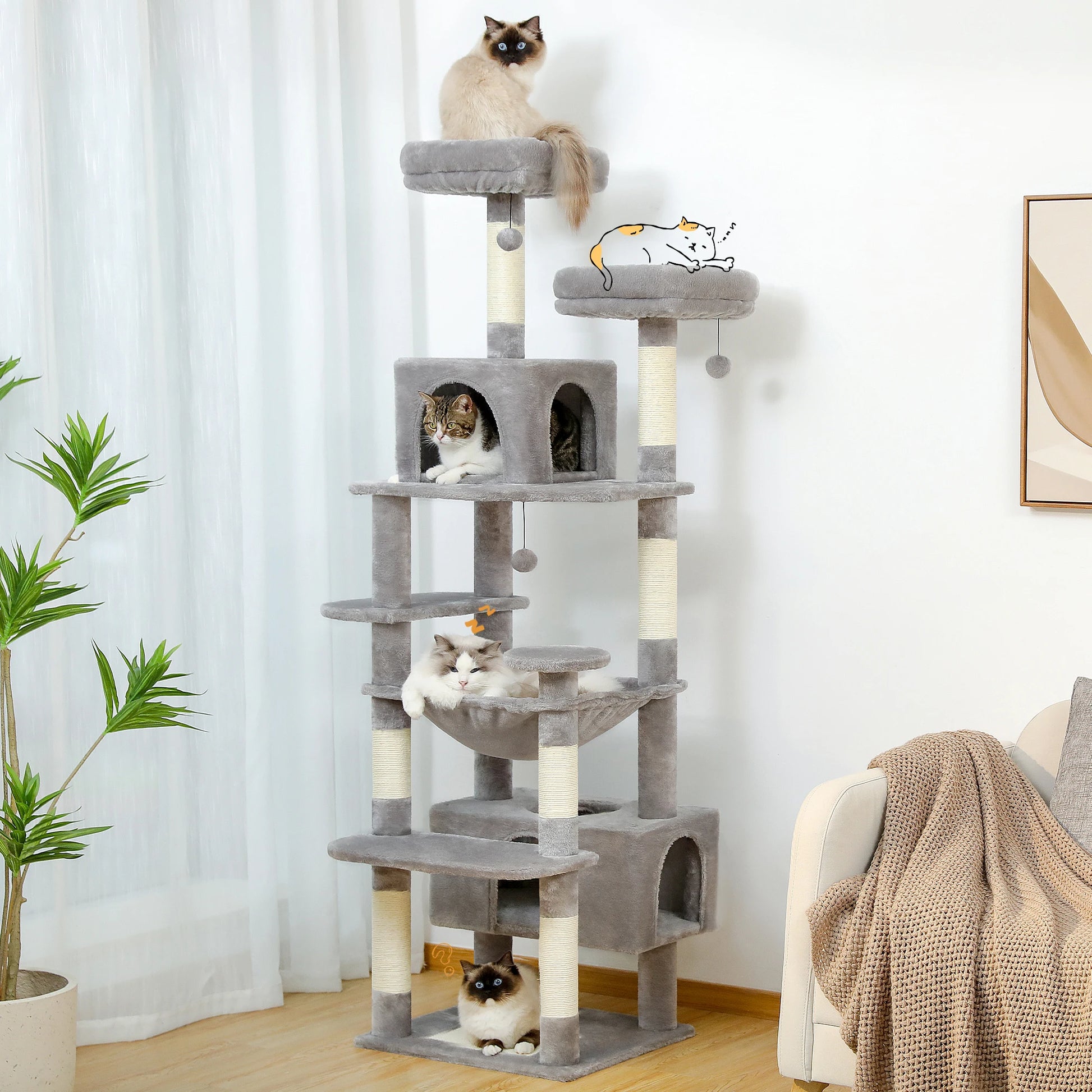 All-in-One Cat Playground - OllieMart