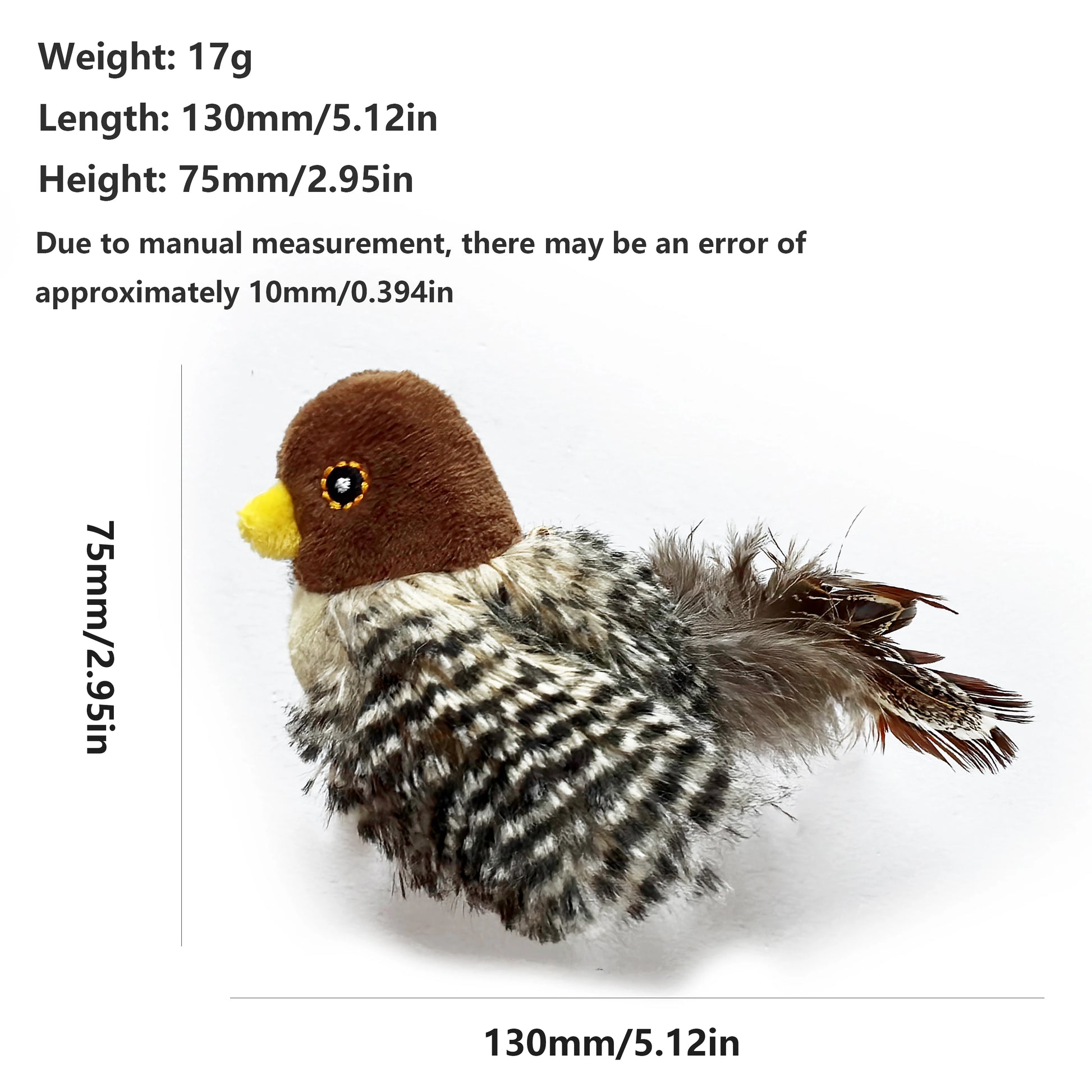 Chirping Catnip Bird Toy - OllieMart