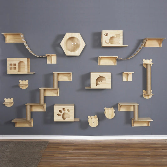 Wall-Mounted Feline Escape - OllieMart
