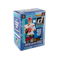 2025 Donruss Football Holiday blaster box containing 90 NFL trading cards for football fans